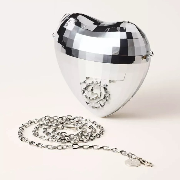 NWT KATE SPADE NEW YORK X TARGET Disco Heart Crossbody Bag - Picture 4 of 7